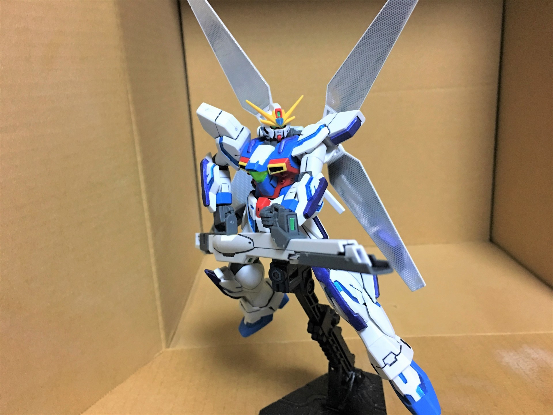 Hgbf ガンダムx魔王完成報告と各ギミックのご紹介 秋斗の日常